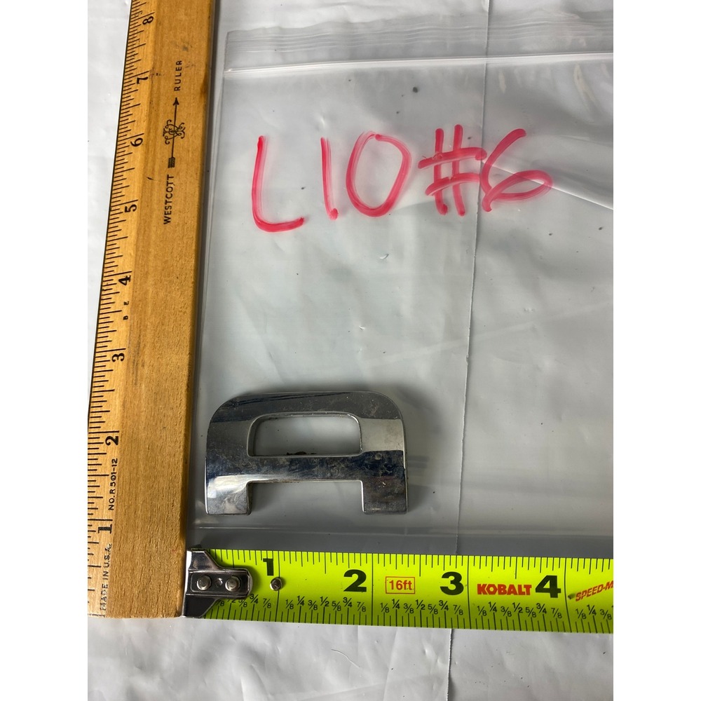 Chrome A Number Emblem Badge Nameplate OEM